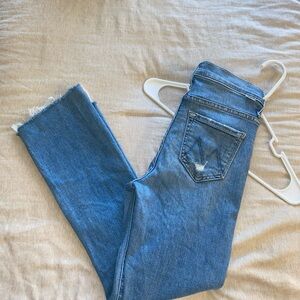 MOTHER Jeans in Classic Blue